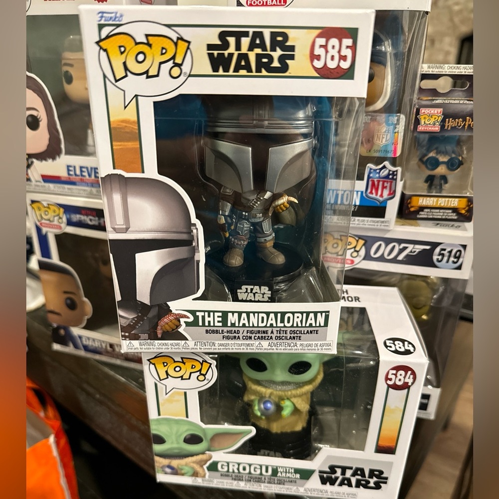 COMPLETE YOUR STAR WARS OR MANDALORIAN FUNKO POP LOT! RARE! MINT COLLECTION!